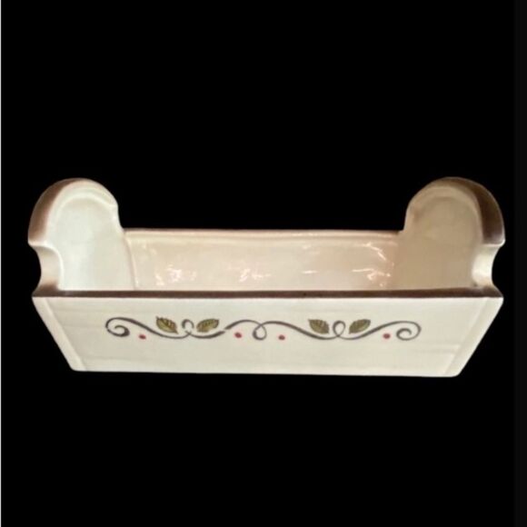 Vintage Metllox Poppytrail Provincial Rose 10in Bread Tray - Picture 1 of 8